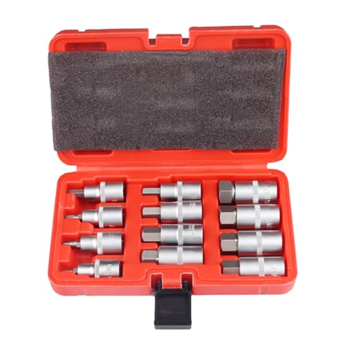 12pcs Bit Socket Set Sturdy Allen Key Sockets Professioneller 1/2 Zoll Antriebsbohrer Sockel Tools Socket Set Socket Set Mit Mehreren Größen 12pcs Bit Socket Set Sturdy Allen Key Sockets Professioneller 1/2 Zoll Antriebsbohrer Sockel Tools Socket Set Socket Set Mit Mehreren Größen von Trufolxiaz