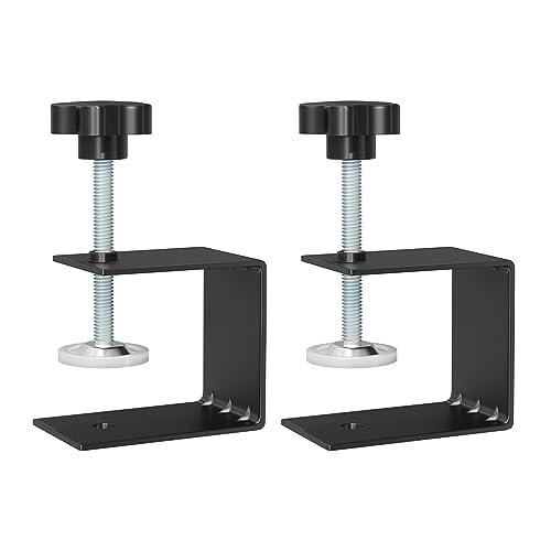 2pcs C Clamp Heavy Duty C Clamp Basis Ständer Edelstahl C Klemmschublade Vorne Klemme Metall Schreibtisch Klemme Schubladen Gesichtsklemme Installation Zubehör Accessoire 2pcs C Clamp Heavy Duty C Clamp Basis Ständer Edelstahl C Klemmschublade Vorne Klemme Metall Schreibtisch Klemme Schubladen Gesichtsklemme Installation Zubehör Accessoire von Trufolxiaz