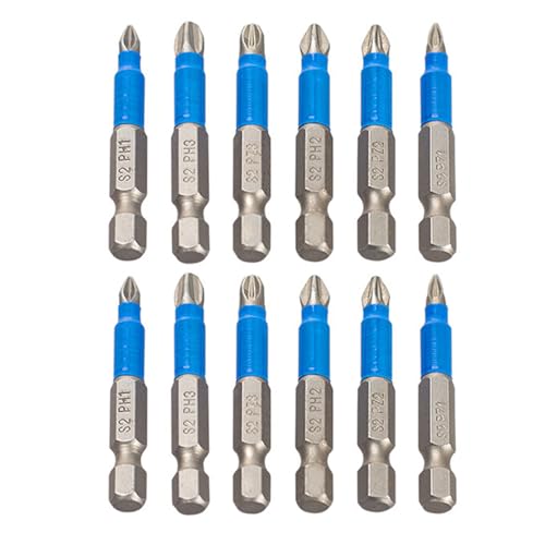 6/12 Pcs Magnetschraubendreher Bit Nonslip Hexagonal Shank Impacts Drill Bit Gekreuztes Bit Set Werkzeug 50 Mm Länge Magnetschraubendreherbits 6/12 Pcs Magnetschraubendreher Bit Nonslip Hexagonal Shank Impacts Drill Bit Gekreuztes Bit Set Werkzeug 50 Mm Länge Magnetschraubendreherbits von Trufolxiaz
