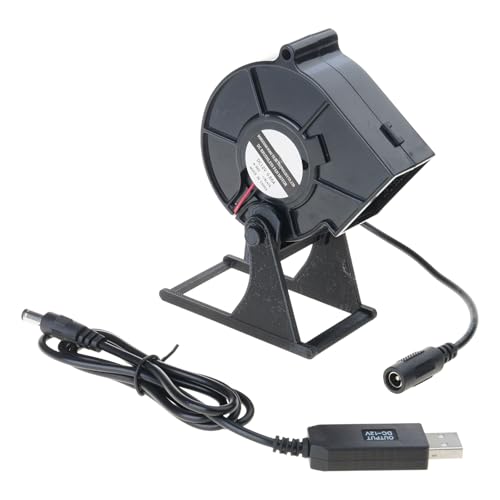 Desktop Luftzirkulator Lüfter USB 12V Steigert Draht Multi Winkelanwendung Zum Abkühlen Und Brandbeleuchtung 3800 U/Min 4 5 W 20cfm Desktop Blower Lüfter von Trufolxiaz