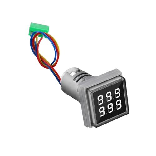 Digitale Displayschalter 22 Mm Lochhalterung 0-999999 Quadratschalter Messgerät Mit Lüftungsloch Schnellreaktionszähler Breite Rangesschalter von Trufolxiaz