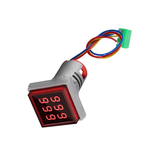 Digitale Displayschalter 22 Mm Lochhalterung 0-999999 Quadratschalter Messgerät Mit Lüftungsloch Schnellreaktionszähler Breite Rangesschalter von Trufolxiaz