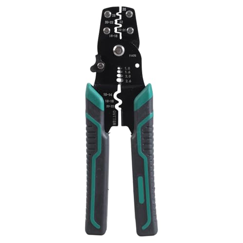Drahtabstreifer Werkzeugdrahtschneider 8-Zoll Schnitt 14-28AWG Drahtstripper Multifunktionales Strippzierzier Elektriker Drahtstripper von Trufolxiaz