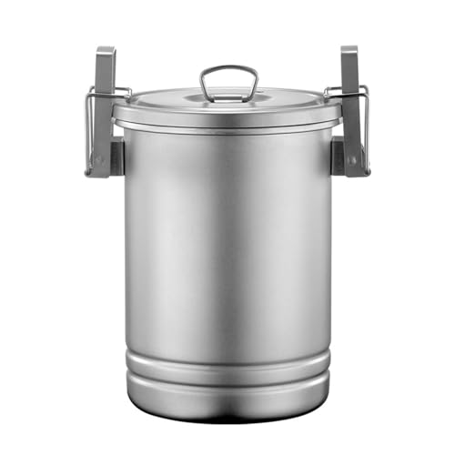 Edelstähle Dämpfe Töpfe Camping Wanderungs Reiskocher Reis Suppe Kochen Freien Kochgeschirr Kochkochen Zubehör Camping Reisuppe Cooking Outdoor Cookware von Trufolxiaz