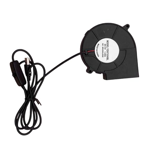 Einstellbare Hochgeschwindigkeit 9733 USB Kühlventilator Für Drucker Und Haushaltsgeräte Feuerstart Wärme Dissipation 5V 2A Eingangsfeuerstartergebläse von Trufolxiaz