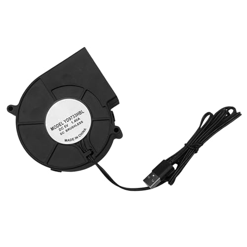 Einstellbare Hochgeschwindigkeit 9733 USB Kühlventilator Für Drucker Und Haushaltsgeräte Feuerstart Wärme Dissipation 5V 2A Eingangsfeuerstartergebläse von Trufolxiaz