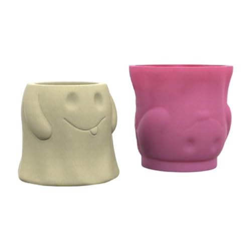 Eleganter Schädel Robustes Silikonform Tragbar Für Harz Und Ton Kreativer Blumentöpfe Stifthalter Cast Bastel Lieferungen Epoxidharzhandwerk von Trufolxiaz