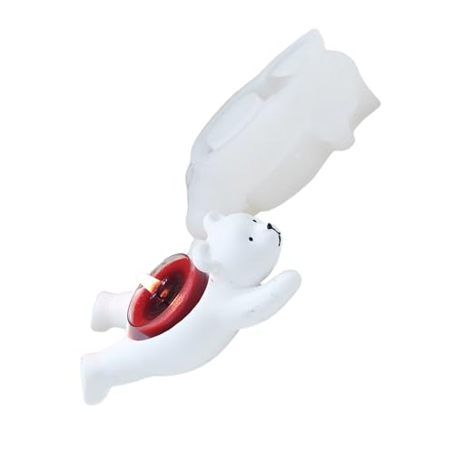 Festliche Silikonkerzenhalter Formen Home Decorative Silicon Bärenform Für Tees Kerzenbasen Und Gipsgussbärenart Kerzenständer Festliche Silikonkerzenhalter Formen Home Decorative Silicon Bärenform Für Tees Kerzenbasen Und Gipsgussbärenart Kerzenständer von Trufolxiaz