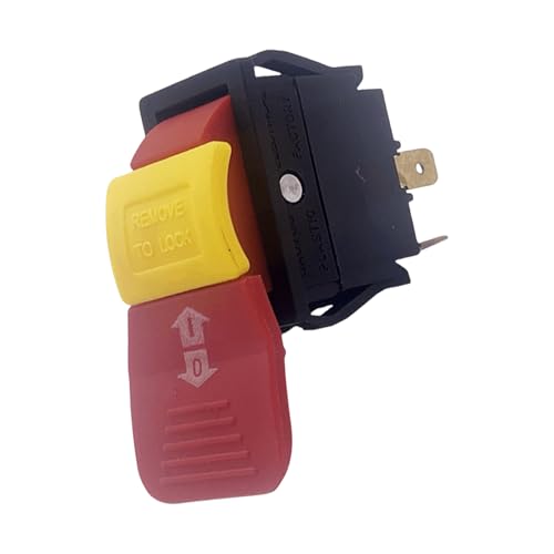 HY18 Sturdy Electric Tool Knopfschalter Mit Sperrmechanismus Zur Verbesserung Der Sicherheit Und Mehrzweck Gelegenheitsnutzung Elektrisches Werkzeugzubehör Erhöht Sich von Trufolxiaz