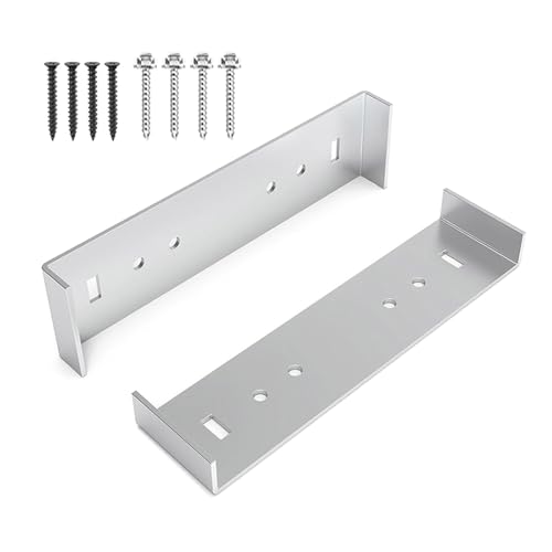Heavy Duty Aluminium Mailbox Bracket Holder Stand Für Homes Office Nutzung Rustriestein Easy Installation Mailbox Holder von Trufolxiaz