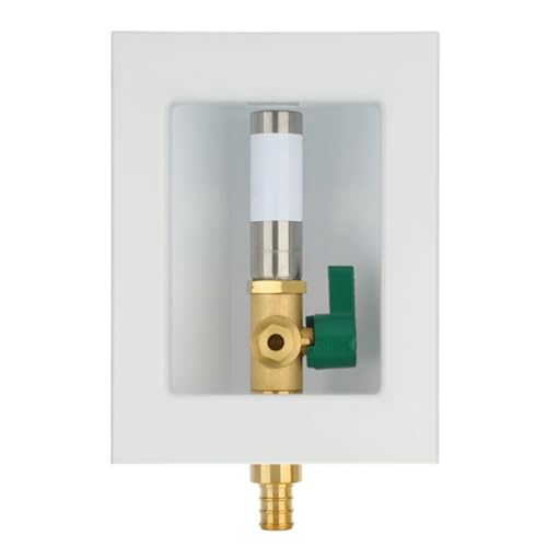 ICE MAKER Outlet Box Ersatz 1/2 Zoll Druckanschlussanschluss Mit Metallstahlhammer Hammer Arrestor Einfach Zu Installieren Um Den Absorbsschock Zu Installieren Und Geräusch Zu Reduzieren von Trufolxiaz