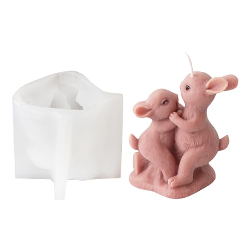 Kaninchen Silikonformen Für Östliche Robuste Kaninchen Die Für Für Hausdekore Und Kerzenblock Kaninchen Silikonform Geeignet Sind von Trufolxiaz