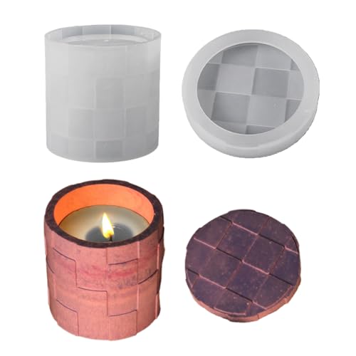 Kerzenbecher Silikonform Wachs Kerzenform Aromatherapie Seifengussform Runde Schachbrett Tropfform Temperaturbeständige Form Kerzenbecher Silikonform Wachs Kerzenform Aromatherapie Seifengussform Runde Schachbrett Tropfform Temperaturbeständige Form von Trufolxiaz