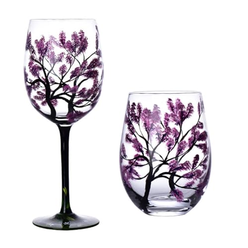 Kristallglas Bemalte Goblet Kreative Handbemalte Vier Jahreszeiten Glas Becher Weingläser Trinkgläser Cocktail Tasse Weingläser Kristallglas Bemalte Goblet Kreative Handbemalte Vier Jahreszeiten Glas Becher Weingläser Trinkgläser Cocktail Tasse Weingläser von Trufolxiaz