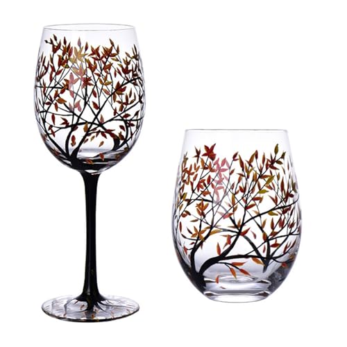 Kristallglas Bemalte Goblet Kreative Handbemalte Vier Jahreszeiten Glas Becher Weingläser Trinkgläser Cocktail Tasse Weingläser Kristallglas Bemalte Goblet Kreative Handbemalte Vier Jahreszeiten Glas Becher Weingläser Trinkgläser Cocktail Tasse Weingläser von Trufolxiaz