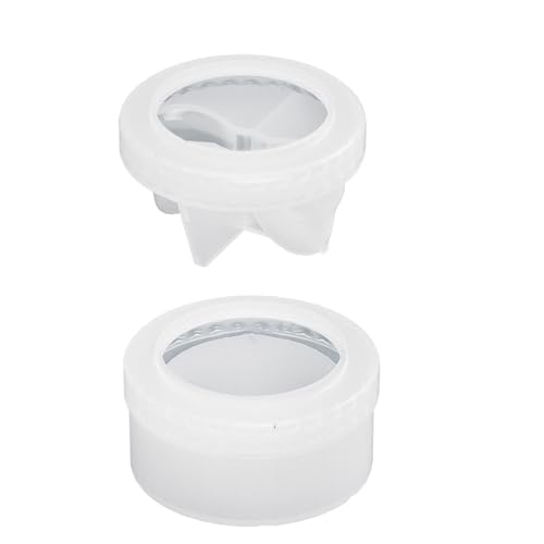 Lagerbehälterform Hohe Temperaturen Resistente Silikonform Für Runde Bogenknoten Deckel Schmuckschachtel Schmuckkoffer Schimmel Multipurpose Für Home Dekoration von Trufolxiaz