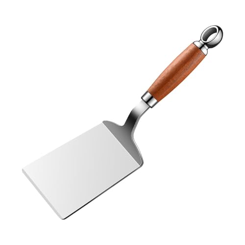 Multifirtional Cooking Schaufel 304 Stahlstahl Textur Grillwerks Frittierspatel Für BBQ Braten Und Rührende Kochutensilien von Trufolxiaz
