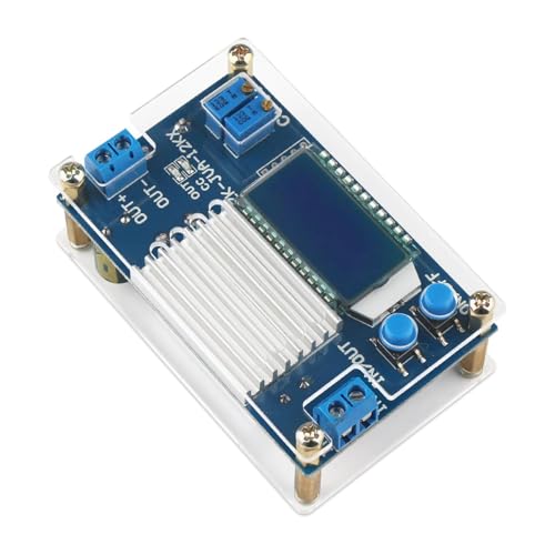 Netzteilmodul LCD Display Step Down Spannungsregler 5,3 V bis 32 V 12 A für Batterieladung und LED-Streifen von Trufolxiaz