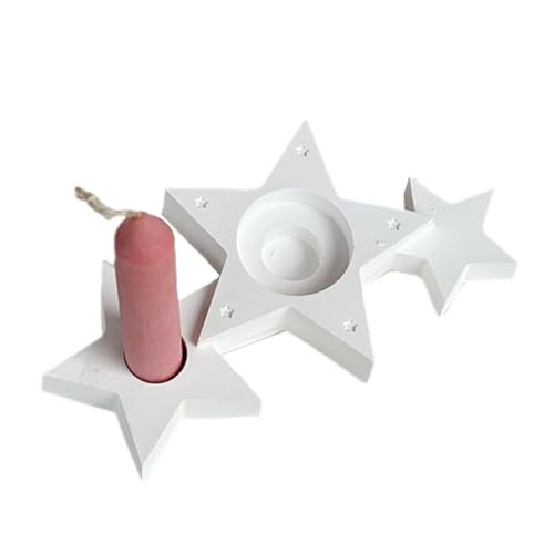 Robuster Silikonkerzenständer Mit Dreifach Sternentwürfen Perfekt Zum Erstellen Von Charakteristischen Kerzenhalter Party Dekoration Kerzenform Robuster Silikonkerzenständer Mit Dreifach Sternentwürfen Perfekt Zum Erstellen Von Charakteristischen Kerzenhalter Party Dekoration Kerzenform von Trufolxiaz