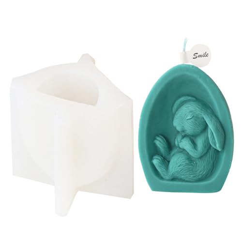 Silikonform Für Handgefertigtes Kaninchen Wachs Cartoon Schlaf/Hänge/Schleifenohrkaninchen Kerzenform Bunnys Seifenform Kerzenherstellung Silikonform Für Handgefertigtes Kaninchen Wachs Cartoon Schlaf/Hänge/Schleifenohrkaninchen Kerzenform Bunnys Seifenform Kerzenherstellung von Trufolxiaz