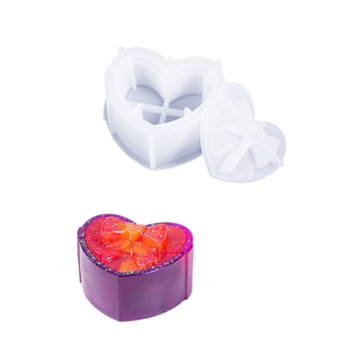 Silikonkerzenglas Weihnachtsgeschenk Aufbewahrungsbox Schimmelmilde Hitzebeständiger Schmuckbehälter Mit Deckelform Home Organization Facettenbehälter Schimmel von Trufolxiaz