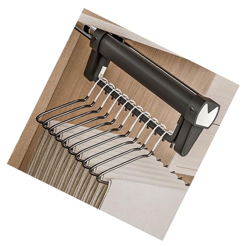 Space Efficient Sturdy Aluminium Legierung Hängeschienen Mit Einstellbaren Designs Für Kleiderschränke Und Kleiderschränke Der Schrank Organisation Space Optimierer von Trufolxiaz