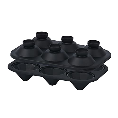 Tablett Diamant Eiswürfel Schimmel 6 Gitter Silikon Eiskugeln Hersteller Für Cocktail Whisky Schokolade Gebäck Easy Freisetzung Silikon Eiswürfel Formen Tablett Diamant Eiswürfel Schimmel 6 Gitter Silikon Eiskugeln Hersteller Für Cocktail Whisky Schokolade Gebäck Easy Freisetzung Silikon Eiswürfel Formen von Trufolxiaz