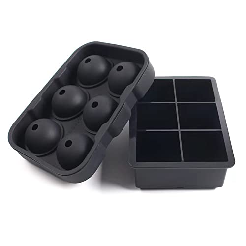 Tably Form Für Cocktails Silikon Eiswürfel Tabletts Für Gefrierschrank Easy Freisetzung Eiswürfel Form Big Maker Form Eiswürfelschale Für Gefrierschrank Silikonformen Cocktails Easy von Trufolxiaz