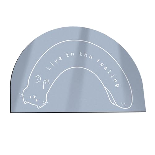 Trufolxiaz Badematte Home Eingangs Fußmatte Dekorative Bodenmatte Badezimmer Teppich Antislip Absorption Bodenmatte Diatomit Schlamm Schlupf Resist Badezimmer Sicherheitsmatte von Trufolxiaz