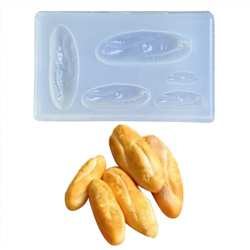 Brot Kekse Kuchen Silikonform Für Ton Lebensmittelform Küche Accessoire Silikon Spielzeugpuppenhaus Miniaturform Schokolade Schokolade Fondant von Trufolxiaz