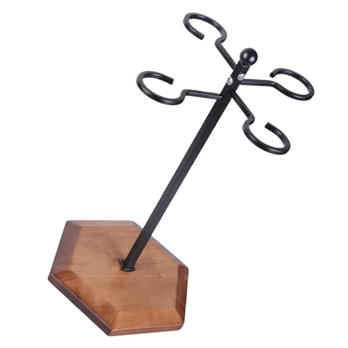 Trufolxiaz Eleganter Metallweinglasstand Mit Breiter Basis Robo Glashalter Für Stabilität Perfekt Für Esstisch Zu Hause Oder Eventtisch Top Wine Rack von Trufolxiaz