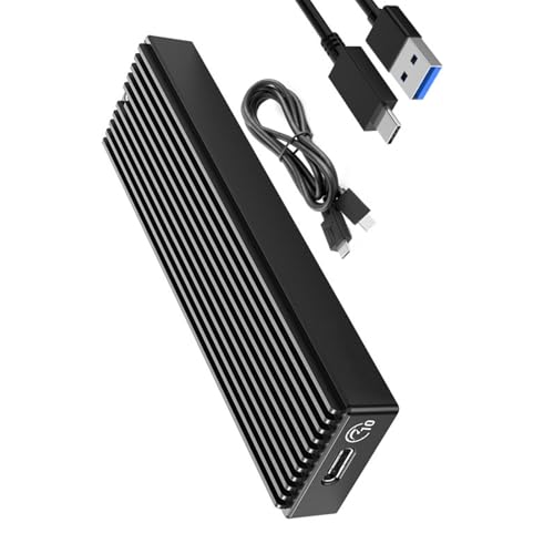 Trufolxiaz NVME Tragbares Gehäuse Extern Adaptergehäuse Mit LED Light Festplattenscheibenbox Gehäuse 10 Gbit/S USB 3.1 Aluminium NVME Gehäuse Trufolxiaz NVME Tragbares Gehäuse Extern Adaptergehäuse Mit LED Light Festplattenscheibenbox Gehäuse 10 Gbit/S USB 3.1 Aluminium NVME Gehäuse von Trufolxiaz