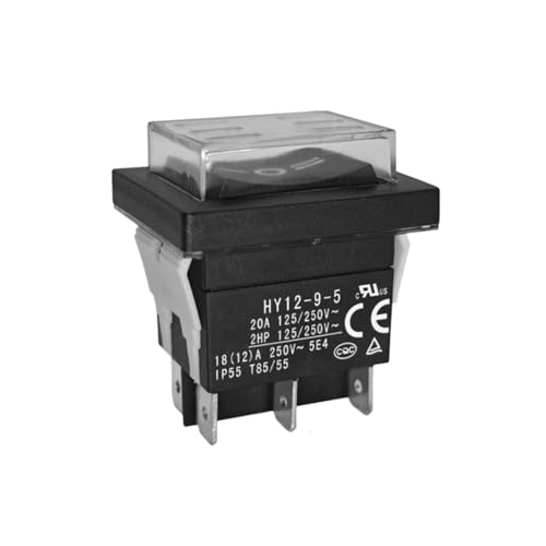 UPRGADES 6 PIN ELEKTRISCHE SCHWEISUNGEN 20A Multifunktion 6 PIN Netzschalter Mit Wasserdichten Sicherheitsabdeckungen Schnellinstallations Elektrowerkzeug Sicherheitsschalter von Trufolxiaz