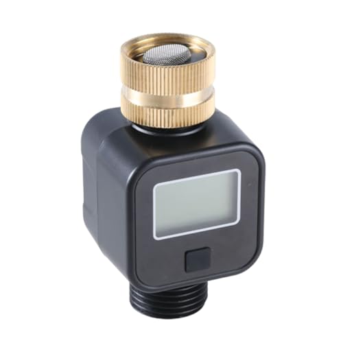 Wasserflussmeter Für Sprinklerdüsen Sprühgerät 3/4 Gewindeflussmeter Mit Messingeinlass IP55 Wasserdichter Messrate Wasserflussmesser von Trufolxiaz
