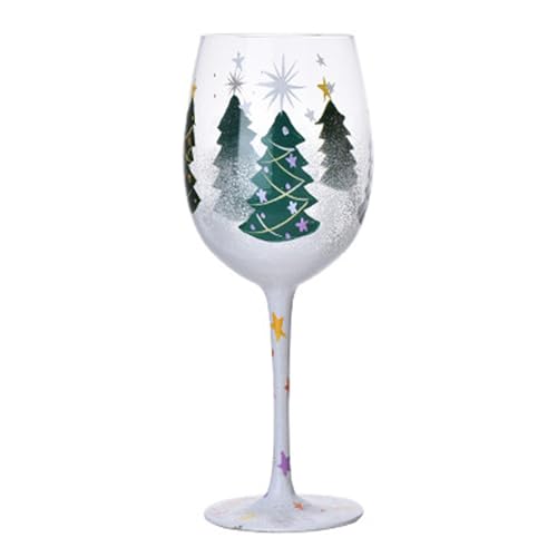 Weinglas Mit Weihnachtsfeiertag Anspruchsvoller Hochgeklemmter Champagnerflöte Elegante Stemwares Für Party Verwenden Dekorative Weinbecher von Trufolxiaz
