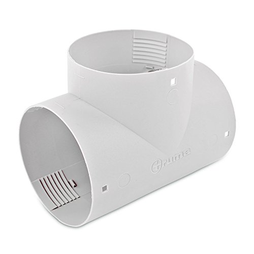Truma T Stück für Warmluftrohre Grau für 65 mm TS T-Stück von Truma