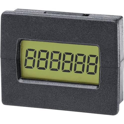 Trumeter 7000 Digitales Einbaumessgeraet Elektronischer Miniaturimpulszaehler 7000 von Trumeter