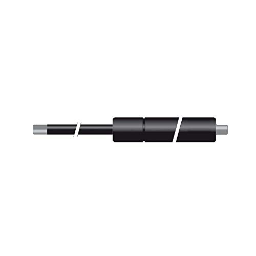 Trupa Gasdruckfeder M6 Hub=100 L=235 mm 150N (15kg) Schwarz von Trupa