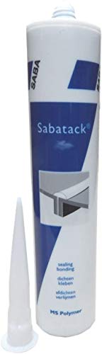 MEGASTARK Sabatack® 780 MS Bau-, Montagekleber Polymer Kleber Dichtmasse 290ml SCHWARZ RAL 9011 von Trupa