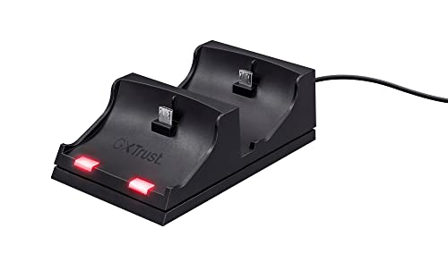 Trust Gaming 21681 GXT 235 Zweifach Playstation 4 Ladestation schwarz von Trust Gaming
