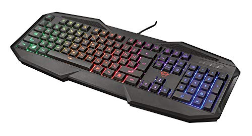 Trust Gaming Avonn Gaming Beleuchtete Tastatur [Italienisches Layout] Schwarz von Trust Gaming