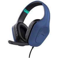 Trust Gaming GXT 415B Zirox Federleichtes Gaming-Headset - Blau von Trust