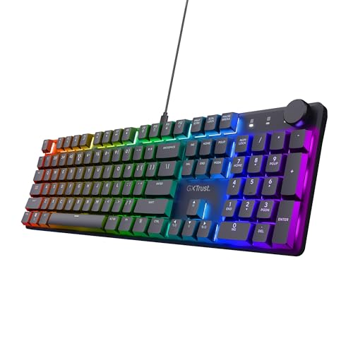 Trust Gaming GXT 866 Torix Niederländisches QWERTY-Layout Mechanische Tastatur Trust Gaming GXT 866 Torix Niederländisches QWERTY-Layout Mechanische Tastatur von Trust Gaming