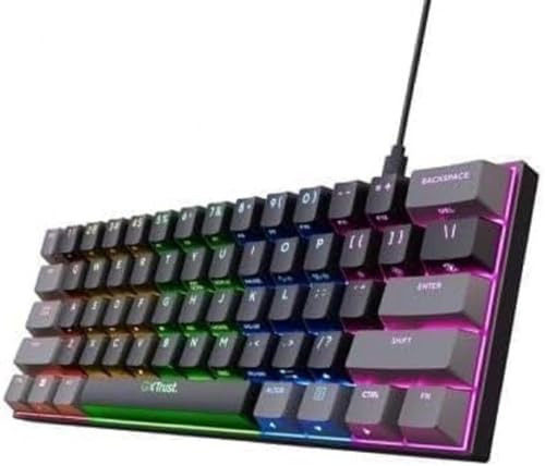 Trust Gaming GXT 867 Acira Spanisches QWERTY-Layout Mechanische Tastatur von Trust