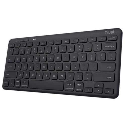 Trust Lyra Tastiera Bluetooth Multidispositivo, Layout Italiano QWERTY von Trust