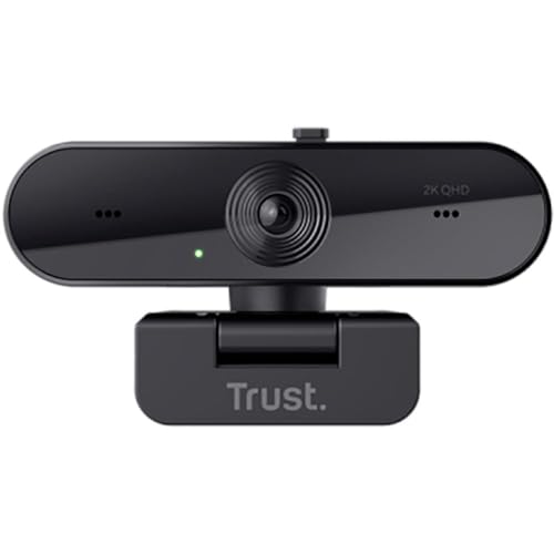 Trust TW-250 QHD Webcam 2560 x 1440 Pixel Standfuß, Klemm-Halterung Trust TW-250 QHD Webcam 2560 x 1440 Pixel Standfuß, Klemm-Halterung von Trust