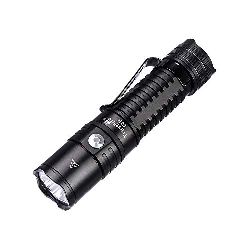 TrustFire E3R LED-Taschenlampe, wiederaufladbar, Micro-USB-Ladegerät, EDC, 1000 Lumen, 4 Modi, hohe mittlere Leistung, Stroboskoplicht, Innenbereich, Außenbereich von TrustFire