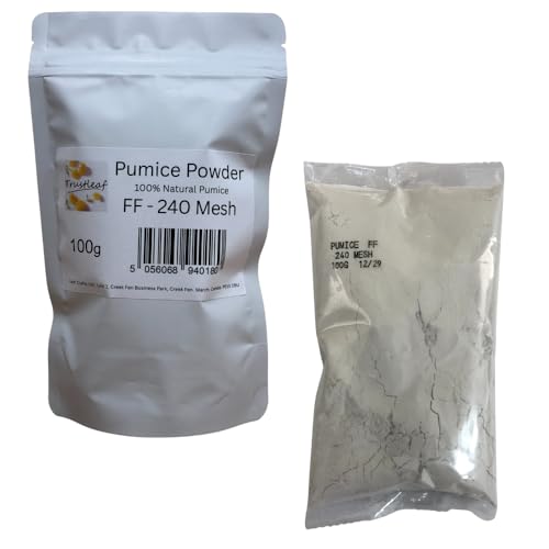 100 g Bimssteinpulver – (ausgewählte Klasse) – Handwerk / Elektronik / Schmuck – FF 240 Mesh von Trustleaf
