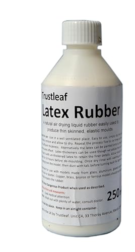 Flüssiges Latex, 250 ml, für Formenbau/Guss/SFX von Trustleaf