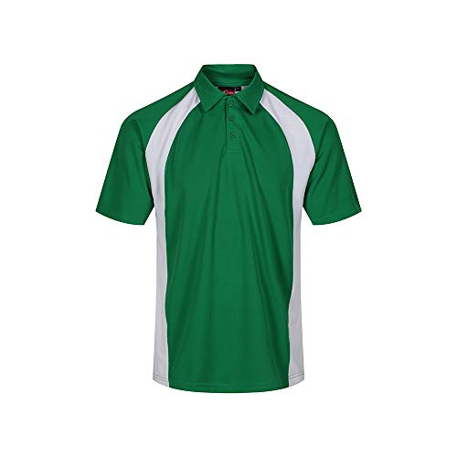 Trutex EPB-EMW-7/8 AKOA Standard Fit Polo, Smaragd/Weiß, 7/8 Größe von Trutex